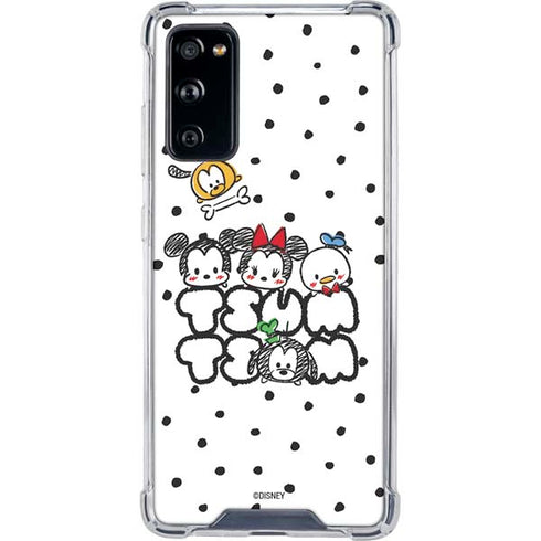 Disney Tsum Tsum Characters Art Galaxy S20 FE Clear Case