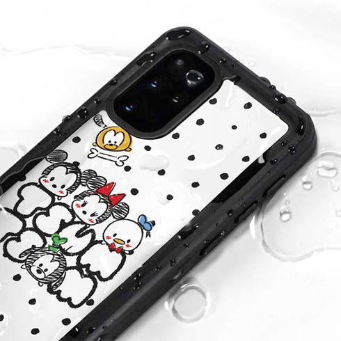 Disney Tsum Tsum Characters Art Galaxy S20 Plus Waterproof Case