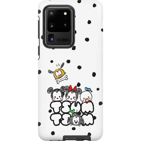 Disney Tsum Tsum Characters Art Galaxy S20 Ultra 5G Pro Case