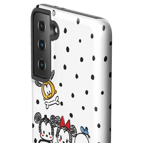 Disney Tsum Tsum Characters Art Galaxy S21 FE Pro Case