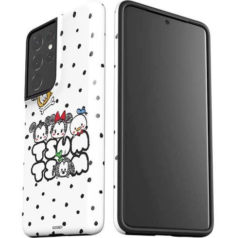 Disney Tsum Tsum Characters Art Galaxy S21 Ultra 5G Pro Case