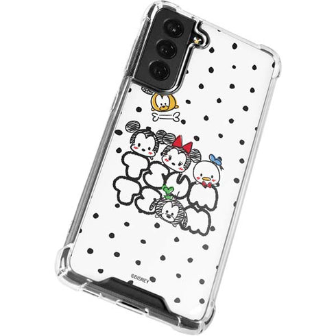 Disney Tsum Tsum Characters Art Galaxy S22 Clear Case