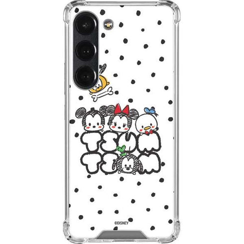 Disney Tsum Tsum Characters Art Galaxy S23 Clear Case
