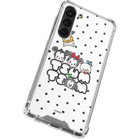 Disney Tsum Tsum Characters Art Galaxy S23 Plus Clear Case
