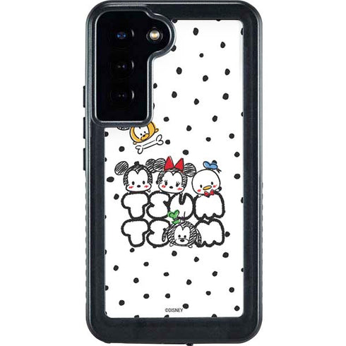 Disney Tsum Tsum Characters Art Galaxy S23 Plus Waterproof Case