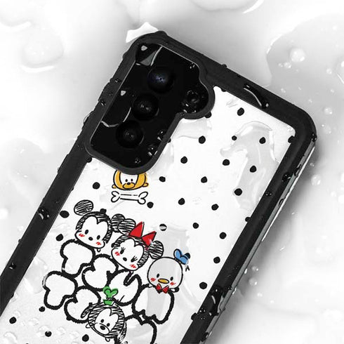 Disney Tsum Tsum Characters Art Galaxy S23 Plus Waterproof Case