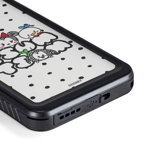 Disney Tsum Tsum Characters Art Galaxy S23 Waterproof Case