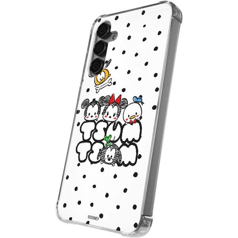 Disney Tsum Tsum Characters Art Galaxy S24 Plus Clear Case