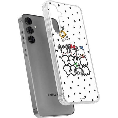 Disney Tsum Tsum Characters Art Galaxy S24 Plus Clear Case