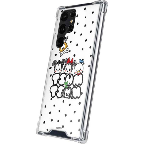 Disney Tsum Tsum Characters Art Galaxy S24 Ultra Clear Case