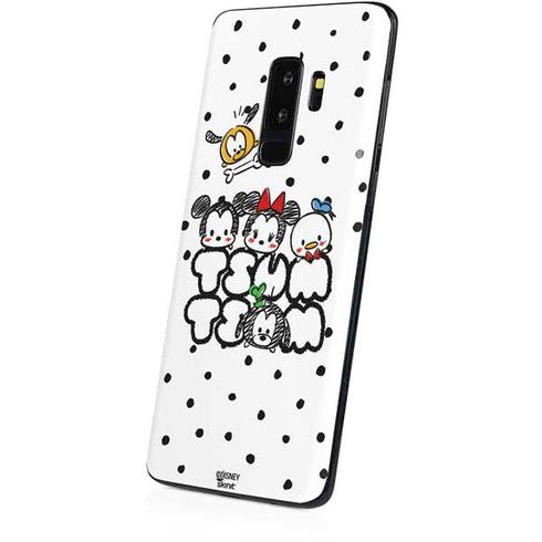 Disney Tsum Tsum Characters Art Galaxy S9 Plus Skin