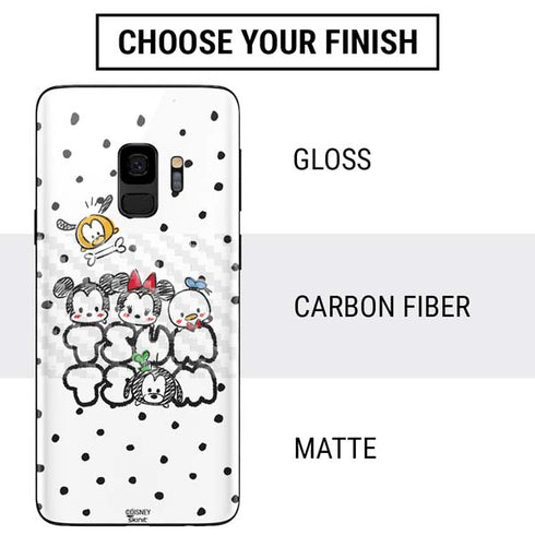Disney Tsum Tsum Characters Art Galaxy S9 Skin