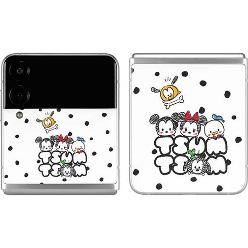 Disney Tsum Tsum Characters Art Galaxy Z Flip4 5G Skin