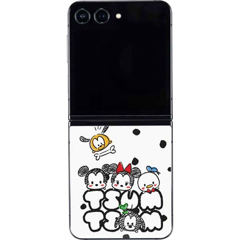 Disney Tsum Tsum Characters Art Galaxy Z Flip5 5G Skin