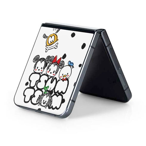 Disney Tsum Tsum Characters Art Galaxy Z Flip5 5G Skin