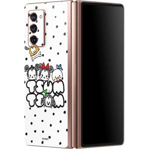 Disney Tsum Tsum Characters Art Galaxy Z Fold2 5G Skin