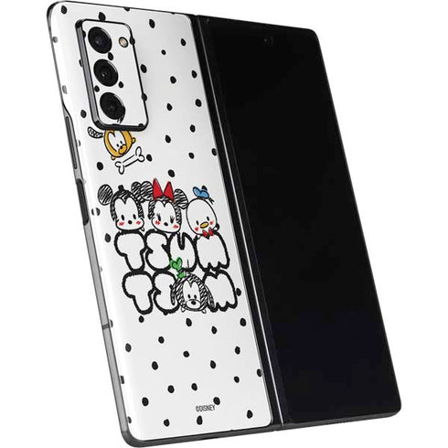 Disney Tsum Tsum Characters Art Galaxy Z Fold2 5G Skin