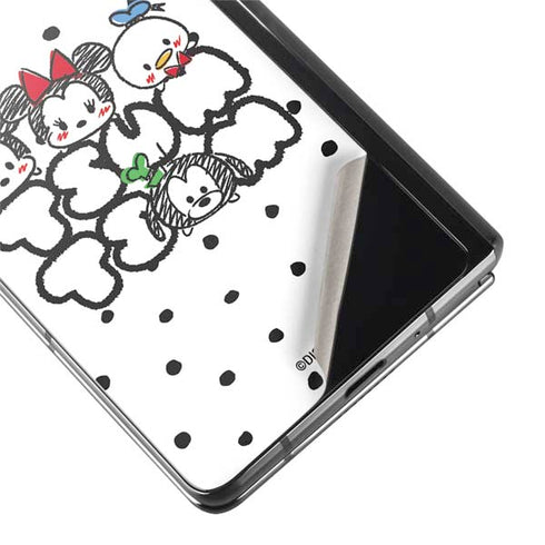 Disney Tsum Tsum Characters Art Galaxy Z Fold2 5G Skin