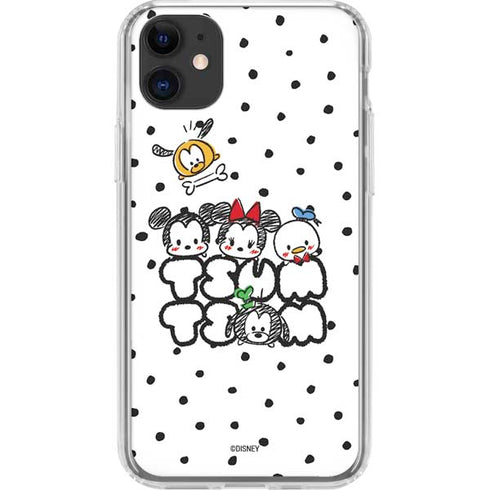 Disney Tsum Tsum Characters Art iPhone 11 Clear Case
