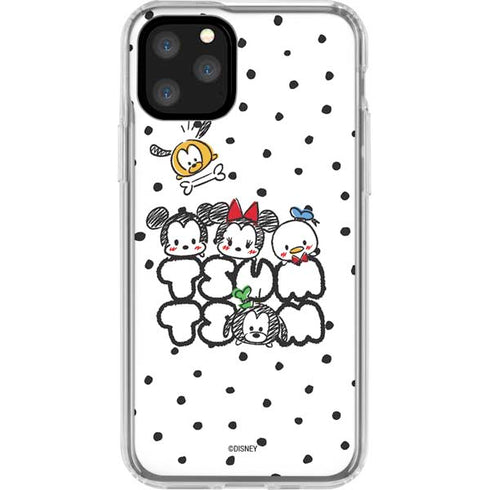 Disney Tsum Tsum Characters Art iPhone 11 Pro Clear Case