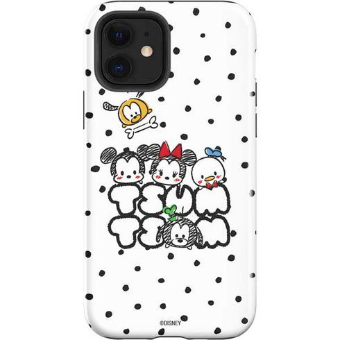 Disney Tsum Tsum Characters Art iPhone 12 Impact Case