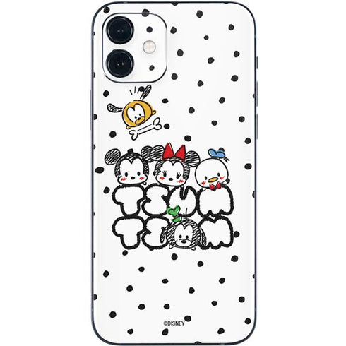Disney Tsum Tsum Characters Art iPhone 12 Mini Skin
