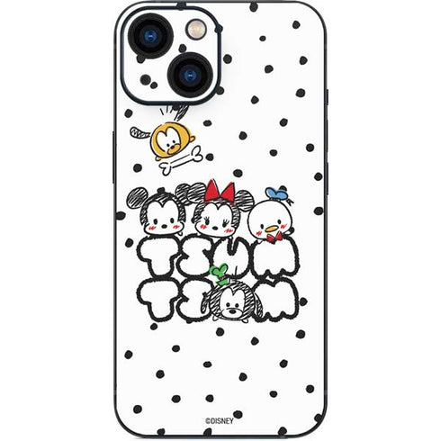 Disney Tsum Tsum Characters Art iPhone 13 Mini Skin