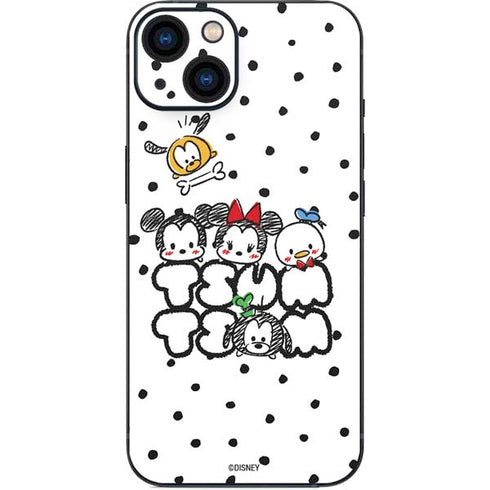 Disney Tsum Tsum Characters Art iPhone 13 Skin