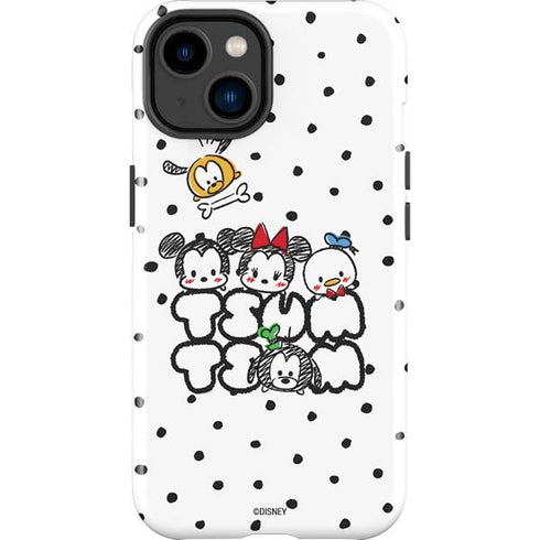 Disney Tsum Tsum Characters Art iPhone 14 Plus Impact Case