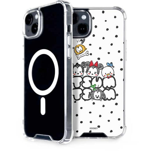 Disney Tsum Tsum Characters Art iPhone 15 Plus MagSafe Case