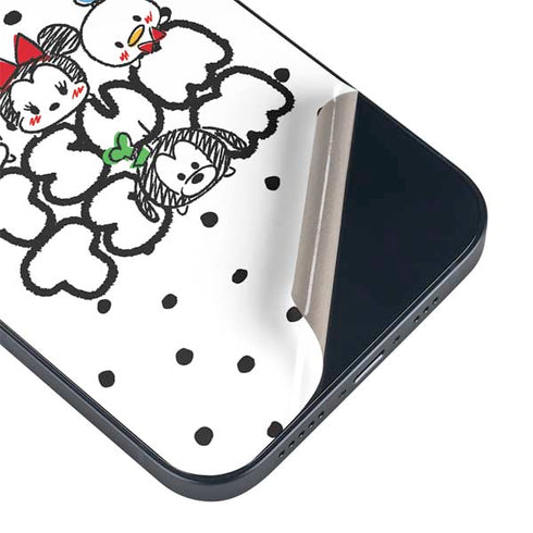 Disney Tsum Tsum Characters Art iPhone 15 Plus Skin