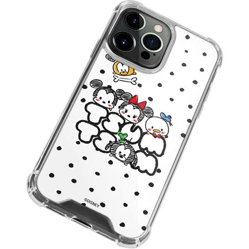 Disney Tsum Tsum Characters Art iPhone 15 Pro Clear Case