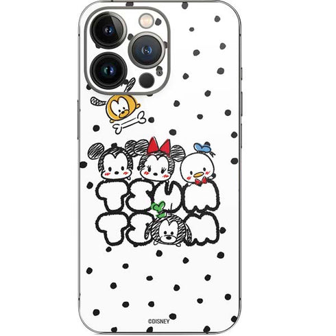 Disney Tsum Tsum Characters Art iPhone 15 Pro Skin
