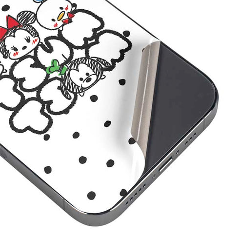 Disney Tsum Tsum Characters Art iPhone 15 Pro Skin