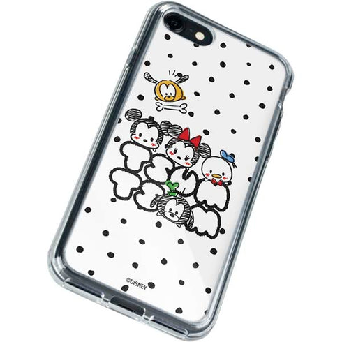 Disney Tsum Tsum Characters Art iPhone SE (2nd & 3rd Gen) Clear Case
