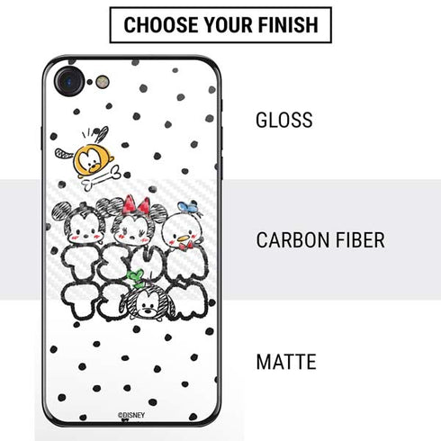 Disney Tsum Tsum Characters Art iPhone SE (2nd & 3rd Gen) Skin