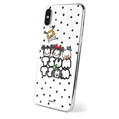Disney Tsum Tsum Characters Art iPhone XS Skin