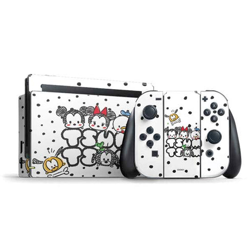Disney Tsum Tsum Characters Art Nintendo Switch Bundle Skin