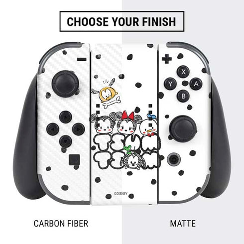 Disney Tsum Tsum Characters Art Nintendo Switch Bundle Skin