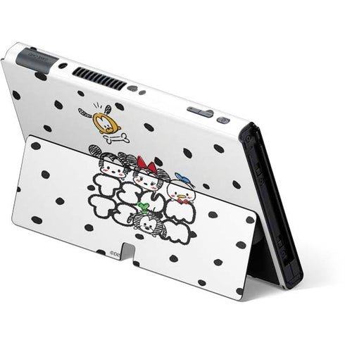 Disney Tsum Tsum Characters Art Nintendo Switch OLED (2021) Skin