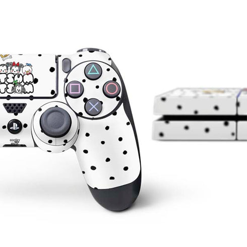 Disney Tsum Tsum Characters Art PS4 Console and Controller Bundle Skin
