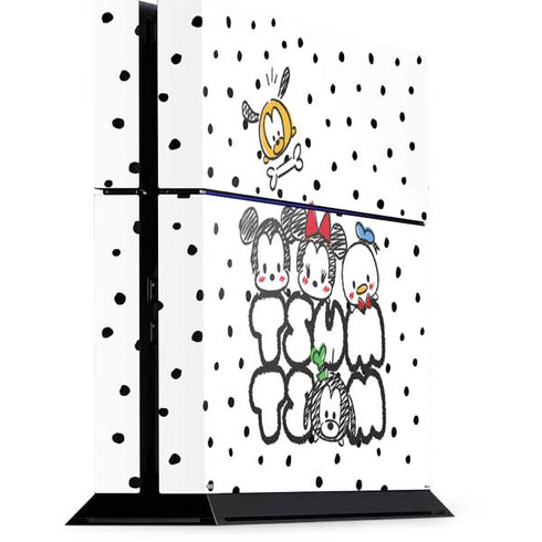 Disney Tsum Tsum Characters Art PS4 Console Skin