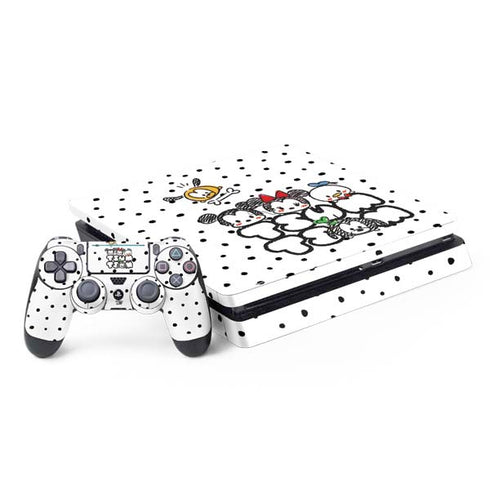 Disney Tsum Tsum Characters Art PS4 Slim Bundle Skin