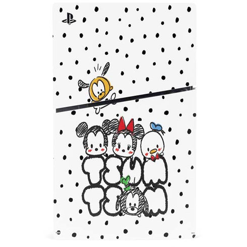 Disney Tsum Tsum Characters Art PS5 Slim Digital Edition Bundle Skin