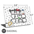 Disney Tsum Tsum Characters Art Universal Laptop 11in (8.8 x 6.2in) Skin