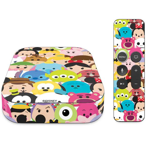 Disney Tsum Tsum Close up Characters Apple TV Skin