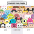 Disney Tsum Tsum Close up Characters Dell Vostro Skin