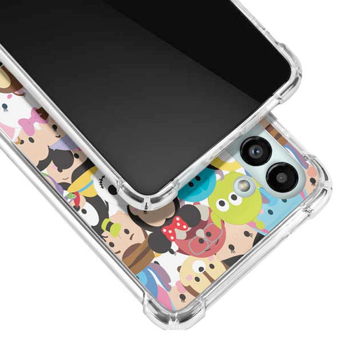 Disney Tsum Tsum Close up Characters Galaxy A13 5G Clear Case