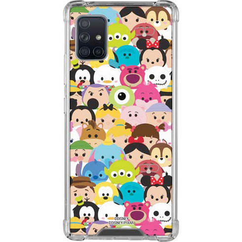 Disney Tsum Tsum Close up Characters Galaxy A51 5G Clear Case