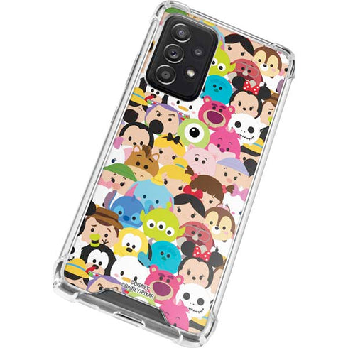 Disney Tsum Tsum Close up Characters Galaxy A52 5G Clear Case